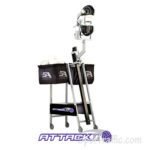 Attack II volleyball pitching machine for women