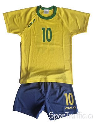 COLO Brazilijos Futbolo Rinktinės Apranga #10
