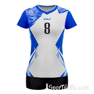 COLO Etiuda Women's Volleyball Uniform 01 Dark Blue