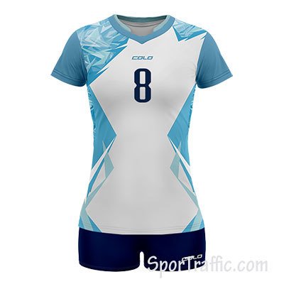 COLO Etiuda Women's Volleyball Uniform 06 Blue