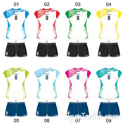 COLO Etiuda Women's Volleyball Uniform Colors