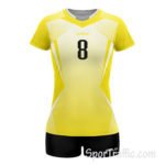 COLO Frozen Women’s Volleyball Uniform 04 Yellow
