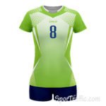 COLO Frozen Women’s Volleyball Uniform 05 Light Green