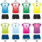 COLO Frozen Women’s Volleyball Uniform Colors