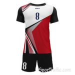 COLO Snip Men’s Volleyball Uniform 02 Red