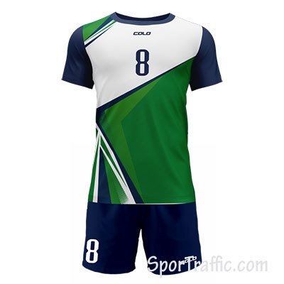 COLO Snip Men's Volleyball Uniform 03 Green