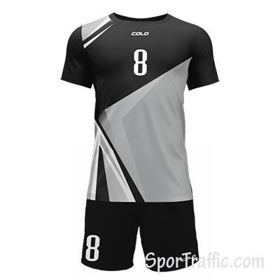 COLO Snip Men's Volleyball Uniform 08 Black