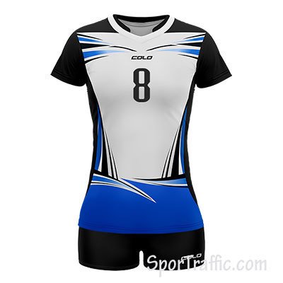 COLO Vaiana Women's Volleyball Uniform 01 Dark Blue