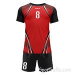 COLO Volcan men’s volleyball uniform 02 Red