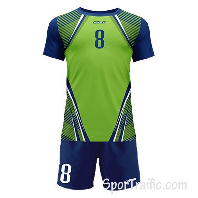 COLO Volcan men's volleyball uniform 05 Light Green