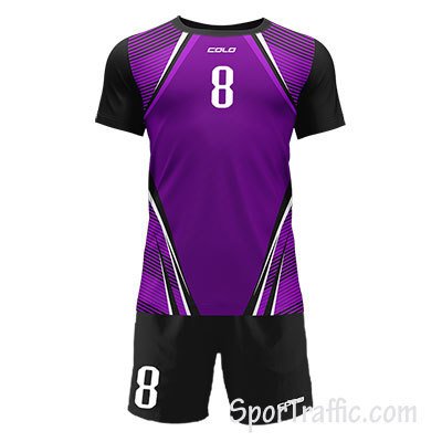 COLO Volcan men's volleyball uniform 07 Purple
