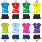 COLO Web Women’s Volleyball Uniform Colors