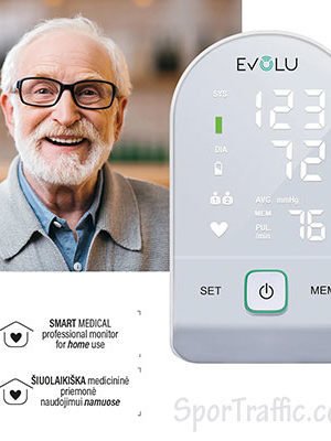 EVOLU Intelligent Blood Pressure Monitor PG-800B19L senior friendly