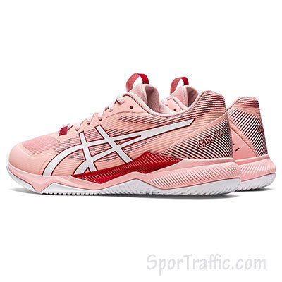 Asics Gel Tactic women volleyball shoes Frosted Rose White 1072A070.700 3