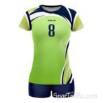COLO Atlantica Women’s Volleyball Uniform 05 Light Green