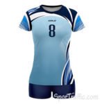 COLO Atlantica Women’s Volleyball Uniform 06 Blue