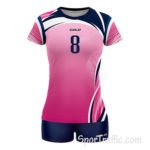 COLO Atlantica Women’s Volleyball Uniform 07 Pink