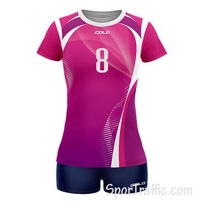 COLO Auri Women's Volleyball Uniform 07 Pink