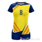 COLO Blades women’s volleyball uniform 04 Yellow