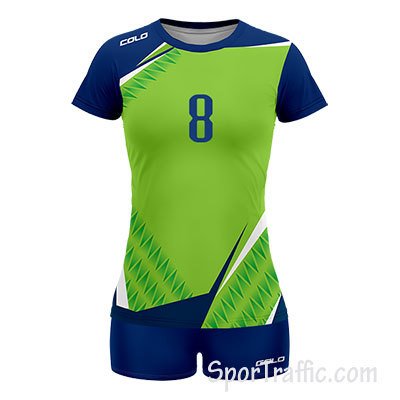 COLO Blades women's volleyball uniform 05 Light Green