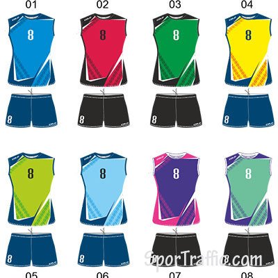 COLO Blades women's volleyball uniform colors