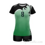 COLO Iguana Women’s Volleyball Uniform 03 Green