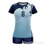 COLO Iguana Women’s Volleyball Uniform 06 Blue