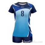 COLO Shimmer women’s volleyball uniform 01 Dark Blue