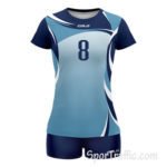 COLO Shimmer women’s volleyball uniform 06 Light Blue