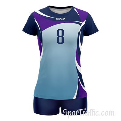 COLO Shimmer Women's Volleyball Uniform - New 2022 Indoor Model