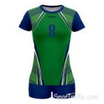 COLO Tacky Women’s Volleyball Uniform 03 Green