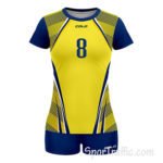 COLO Tacky Women’s Volleyball Uniform 04 Yellow