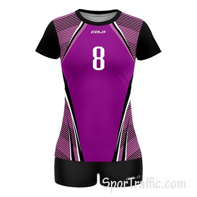 COLO Tacky Women's Volleyball Uniform 07 Purple