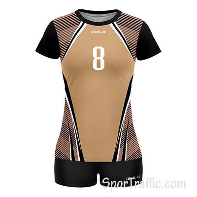 COLO Tacky Women's Volleyball Uniform 08 Latte