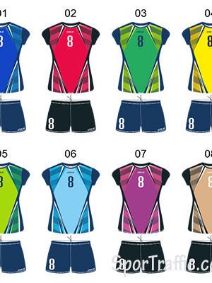 COLO Tacky Women's Volleyball Uniform Colors