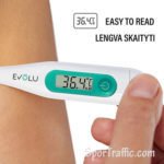 EVOLU Simple digital thermometer DMT-4132 Easy to Read