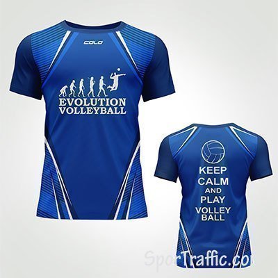 Evolution Volleyball Men’s Jersey Keep Calm and Play Volleyball