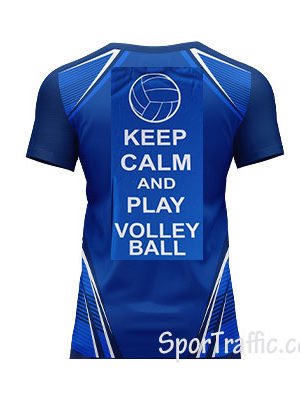 Tinklinio Evoliucija Vyriški Marškinėliai Keep Calm and Play Volleyball