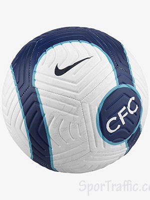 NIKE Chelsea F.C. Strike football ball DJ9962-100 logo