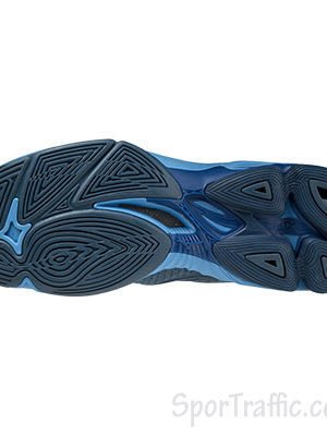 MIZUNO Wave Lightning Z7 MID indoor volleyball shoes V1GA225021 Blue