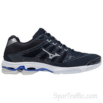 MIZUNO Wave Voltage men’s volleyball shoes Dark Blue Black V1GA216501 3