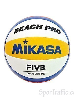 MIKASA BV550C-WYBR paplūdimio tinklinio kamuolys Beach Pro