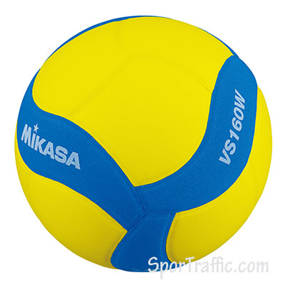 MIKASA VS160W-Y-BL kids volleyball ball size 4