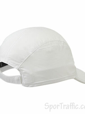 MIZUNO DryLite Bėgimo Kepurė Balta Reguliuojamas Velcro lipdukas