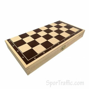 Wooden School Chess Set Folded