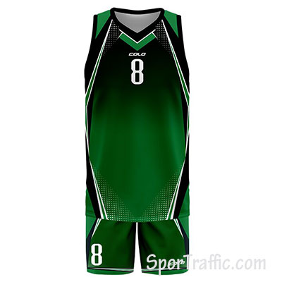 Basketball Uniform COLO Streak 03 Green