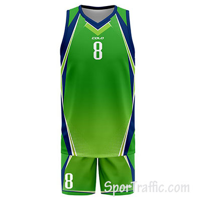 Basketball Uniform COLO Streak 05 Light Green