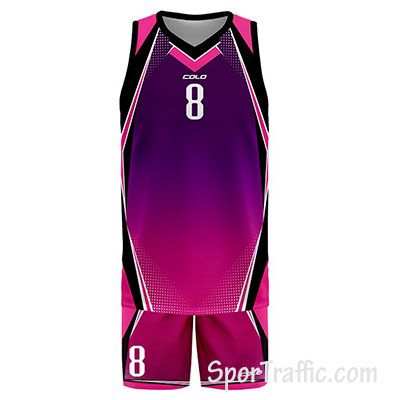 Basketball Uniform COLO Streak 07 Pink