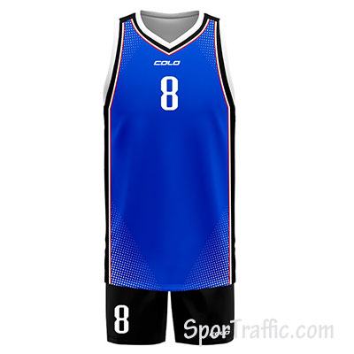 Basketball Uniform COLO Vapor 01 Blue