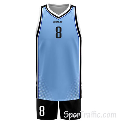 Basketball Uniform COLO Vapor 06 Light Blue